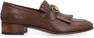 Horsebit leather loafers-1